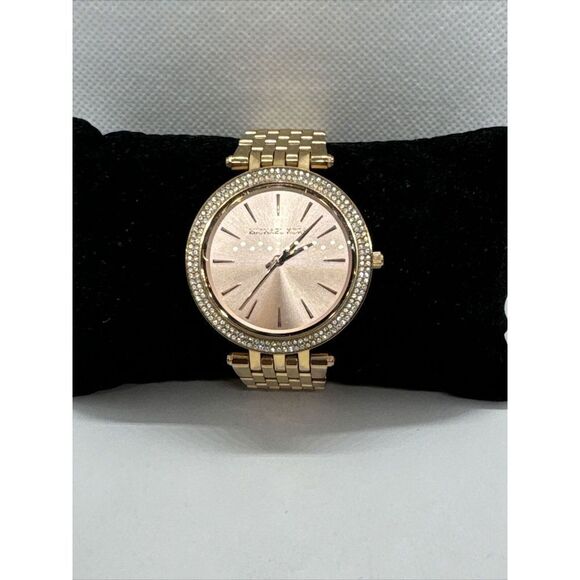 Michael Kors Darci MK3192 Womens Rose Gold Analog Dial Quartz Wrist Watch JNA415 - Picture 1 of 11